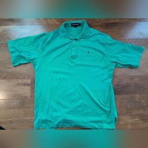 Polo Golf by Ralph Lauren Green Classic Polo Shirt, Size L